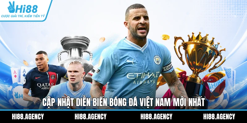 Cập nhật diễn biến bóng đá Việt Nam mới nhất 